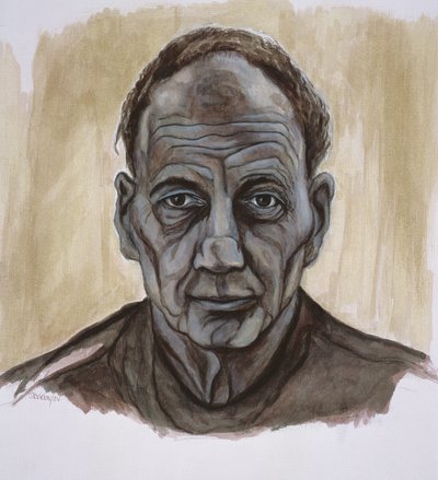 Portrait of Frank Auerbach by Stevie Taylor